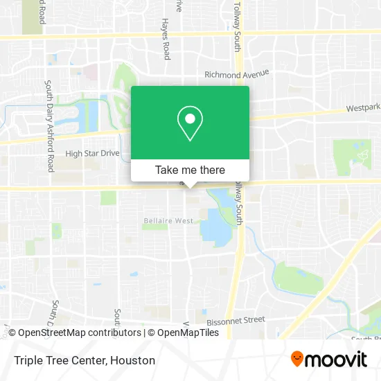 Mapa de Triple Tree Center