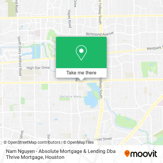 Nam Nguyen - Absolute Mortgage & Lending Dba Thrive Mortgage map