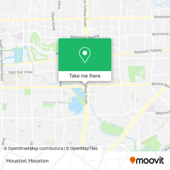Houston map