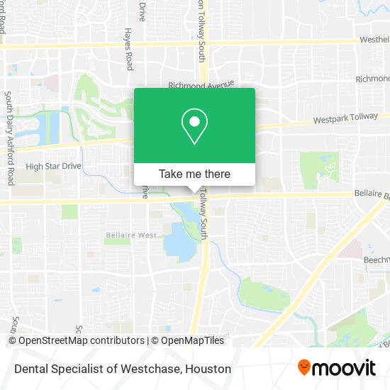 Mapa de Dental Specialist of Westchase