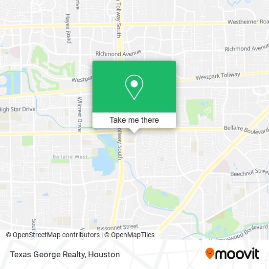 Texas George Realty map