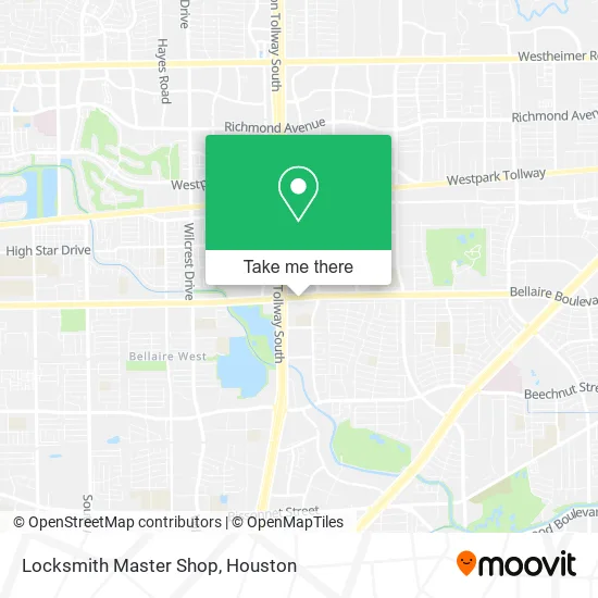 Locksmith Master Shop map