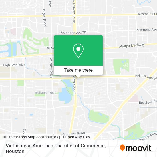 Vietnamese American Chamber of Commerce map