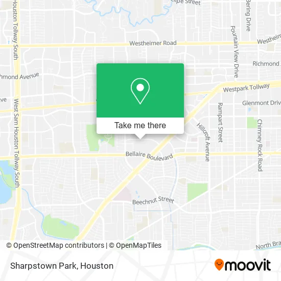 Mapa de Sharpstown Park