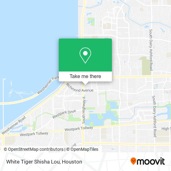 White Tiger Shisha Lou map