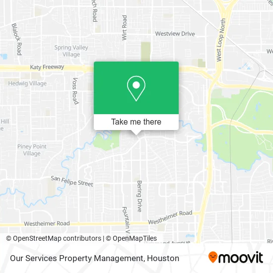 Mapa de Our Services Property Management