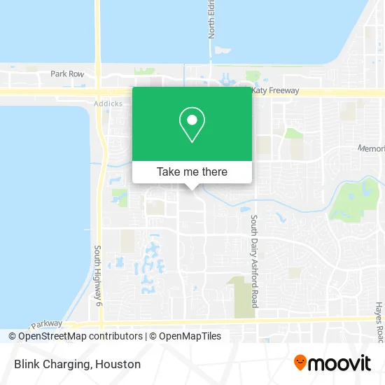 Blink Charging map