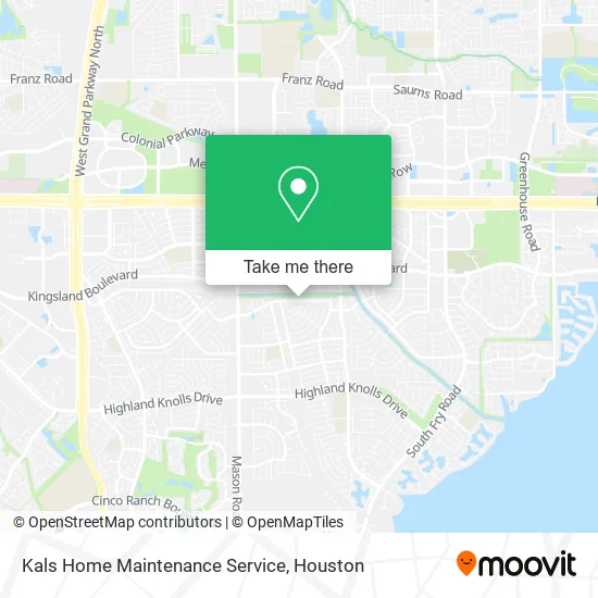 Kals Home Maintenance Service map
