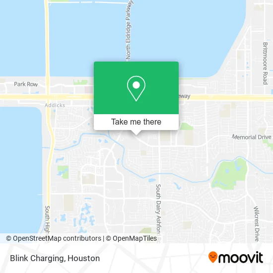 Blink Charging map