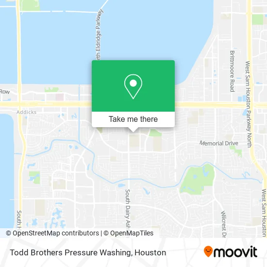 Todd Brothers Pressure Washing map