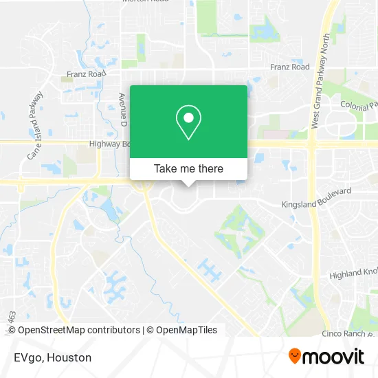 EVgo map
