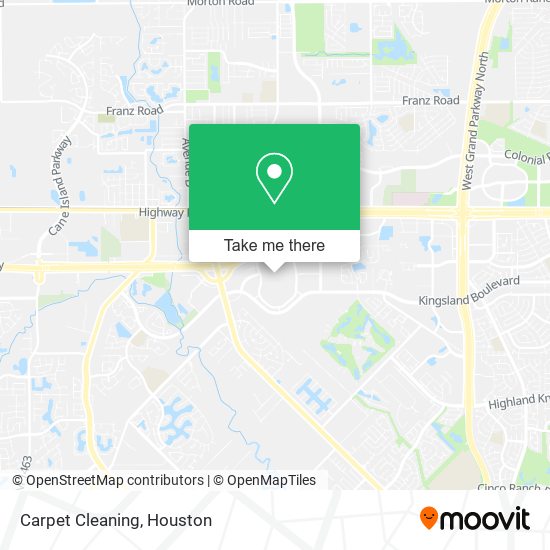 Carpet Cleaning map