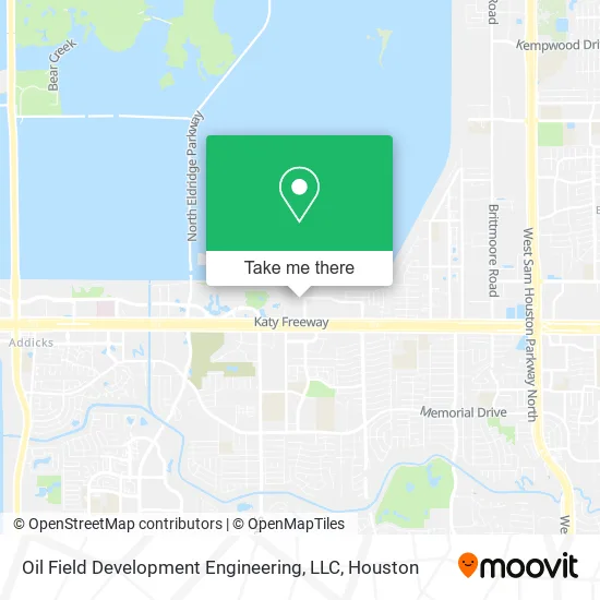 Oil Field Development Engineering, LLC map