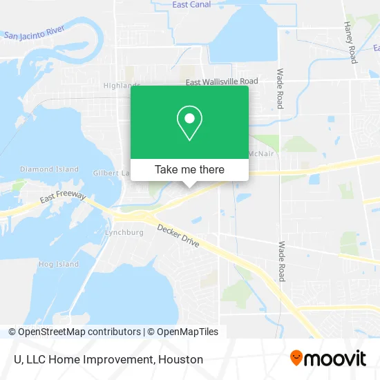 U, LLC Home Improvement map
