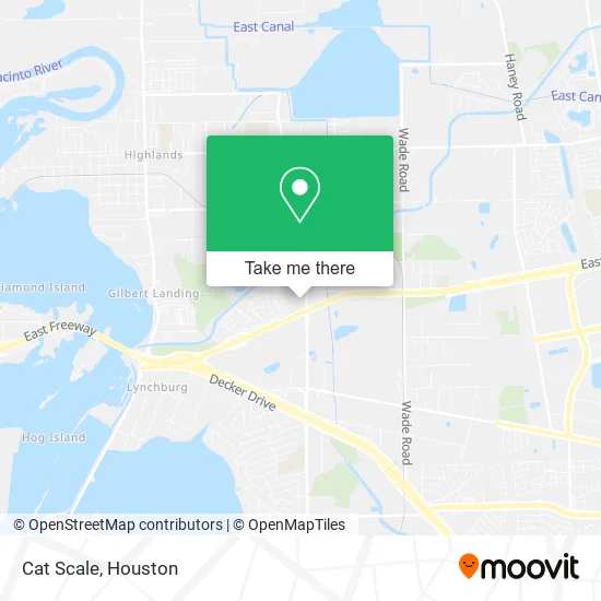 Cat Scale map