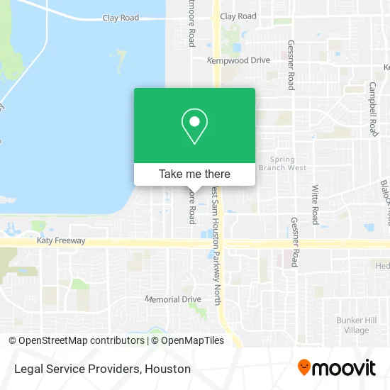 Legal Service Providers map