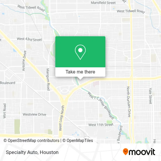 Specialty Auto map