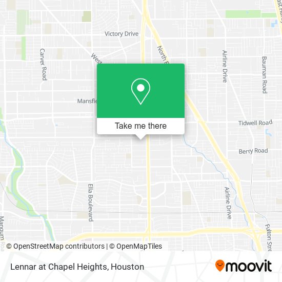 Lennar at Chapel Heights map