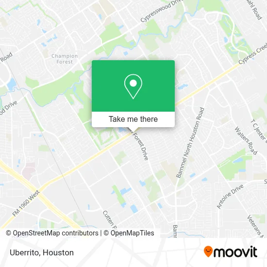 Uberrito map
