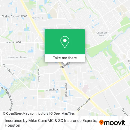 Mapa de Insurance by Mike Cain / MC & SC Insurance Experts