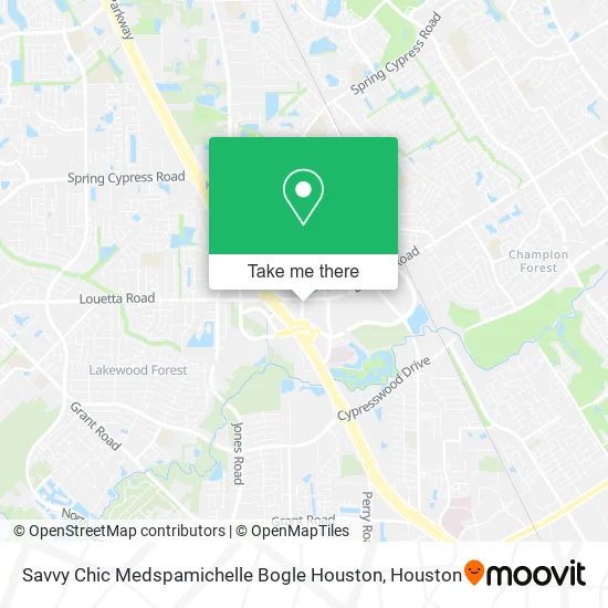 Savvy Chic Medspamichelle Bogle Houston map