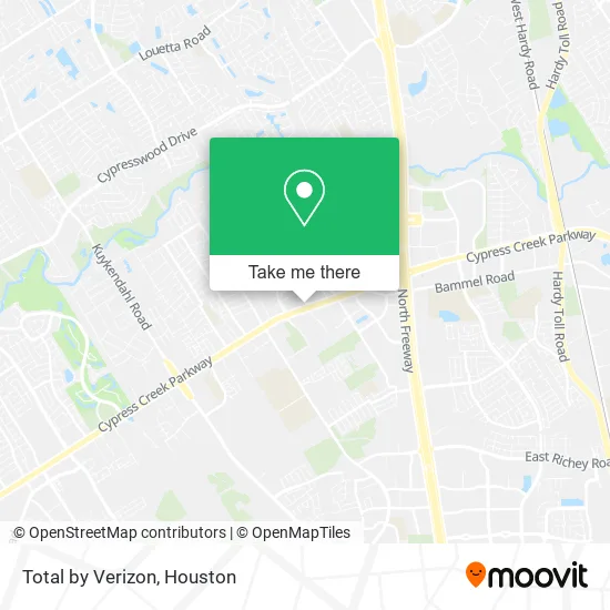 Total by Verizon map