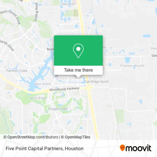 Five Point Capital Partners map