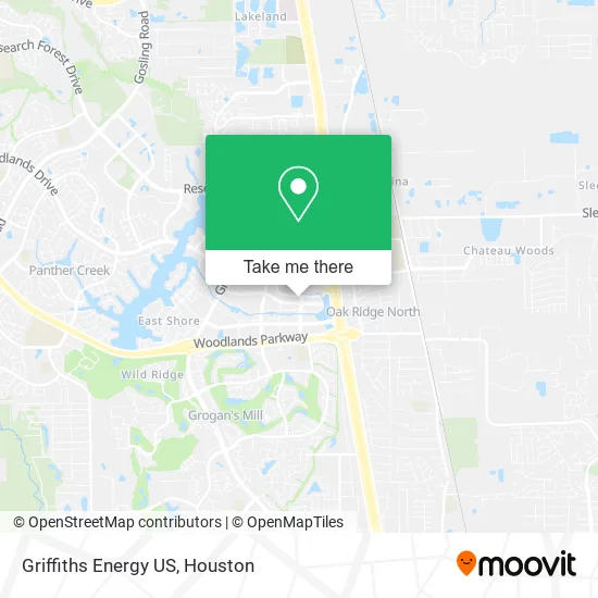 Griffiths Energy US map