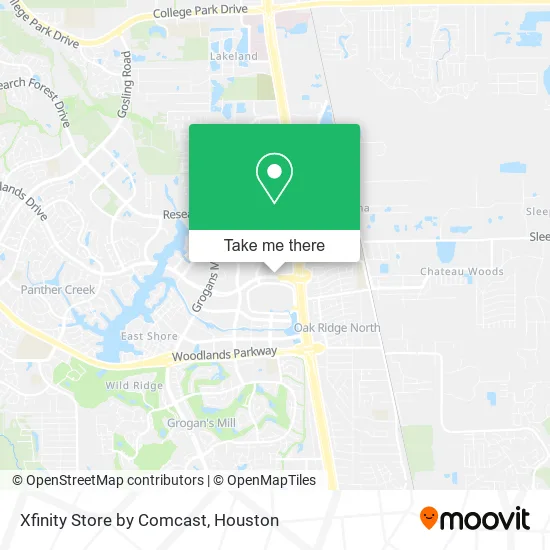 Xfinity Store by Comcast map