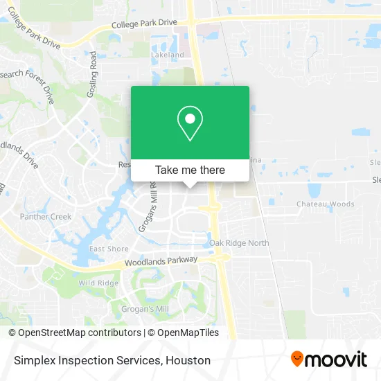 Simplex Inspection Services map