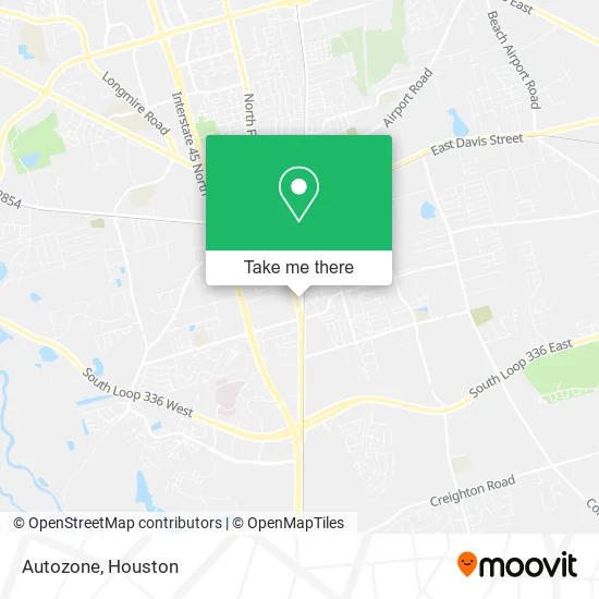 Autozone map