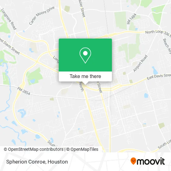 Spherion Conroe map