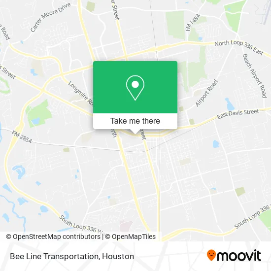Bee Line Transportation map