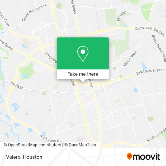 Valero map
