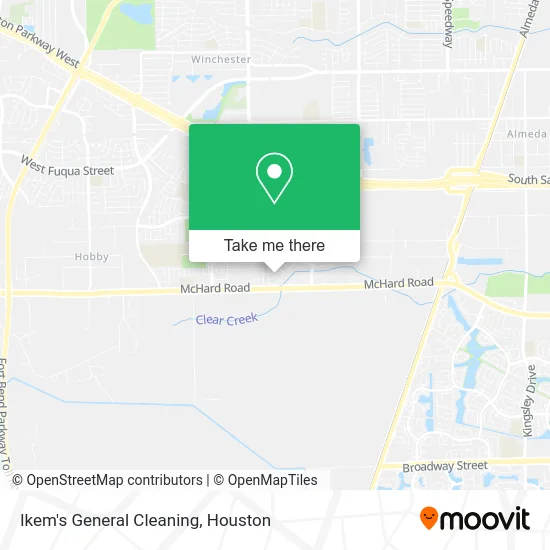 Ikem's General Cleaning map