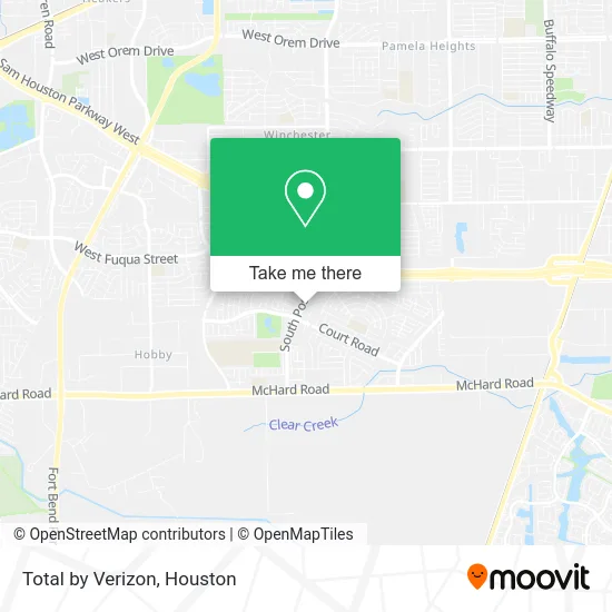 Total by Verizon map