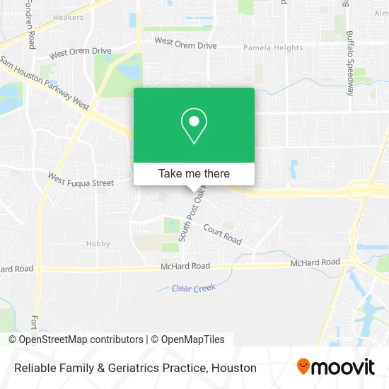 Reliable Family & Geriatrics Practice map