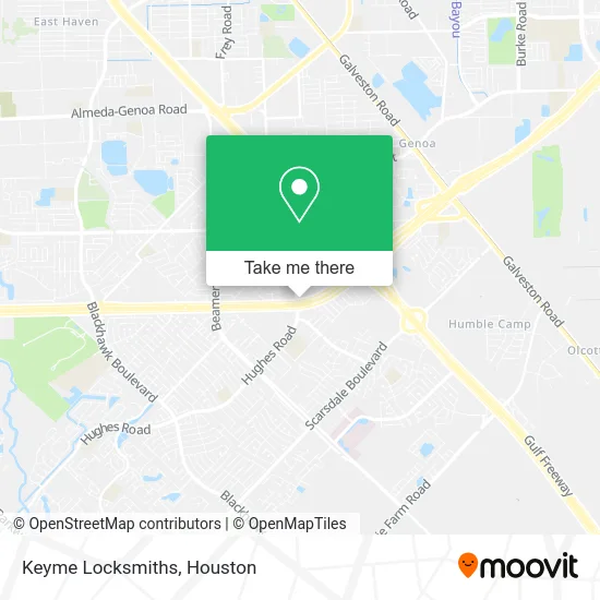 Keyme Locksmiths map