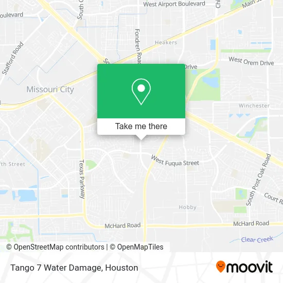 Tango 7 Water Damage map