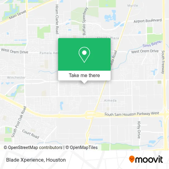Blade Xperience map