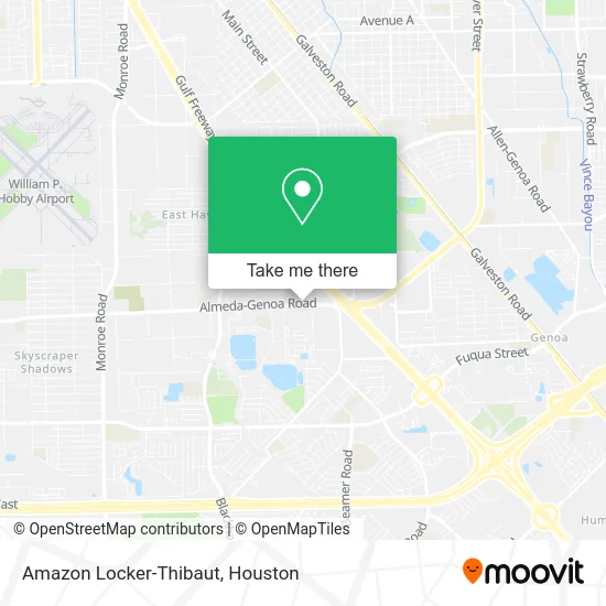 Amazon Locker-Thibaut map