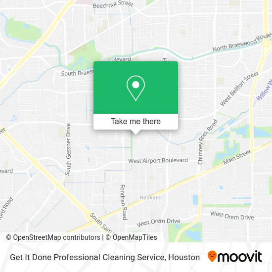Get It Done Professional Cleaning Service map
