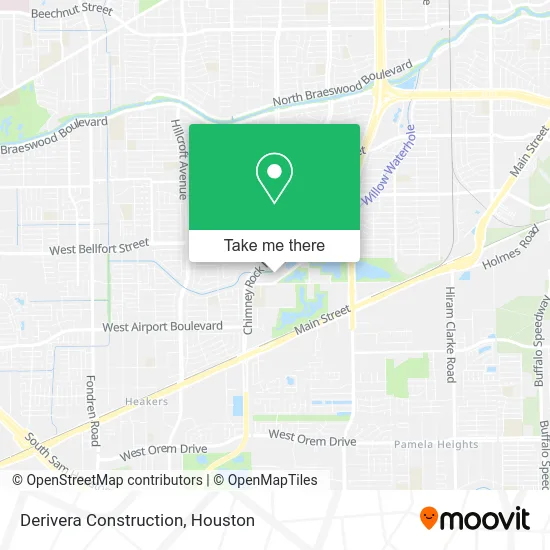 Mapa de Derivera Construction