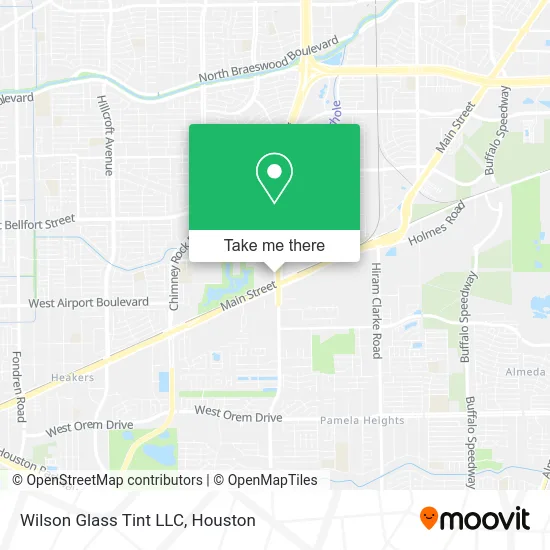 Wilson Glass Tint LLC map