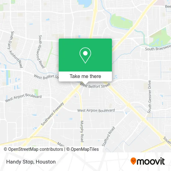 Handy Stop map
