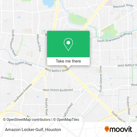 Amazon Locker-Gulf map