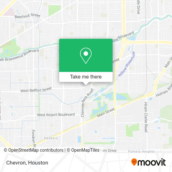 Chevron map