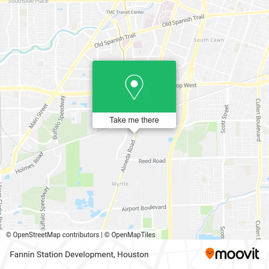 Fannin Station Development map