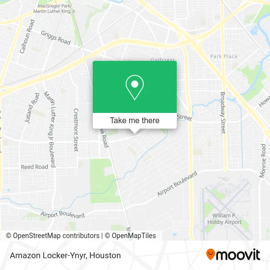 Amazon Locker-Ynyr map