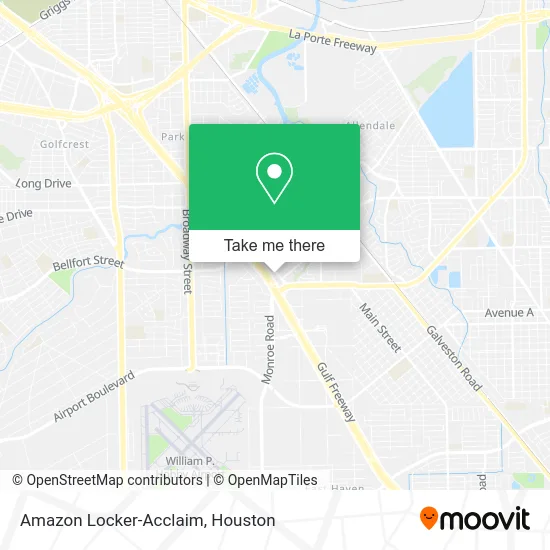 Amazon Locker-Acclaim map